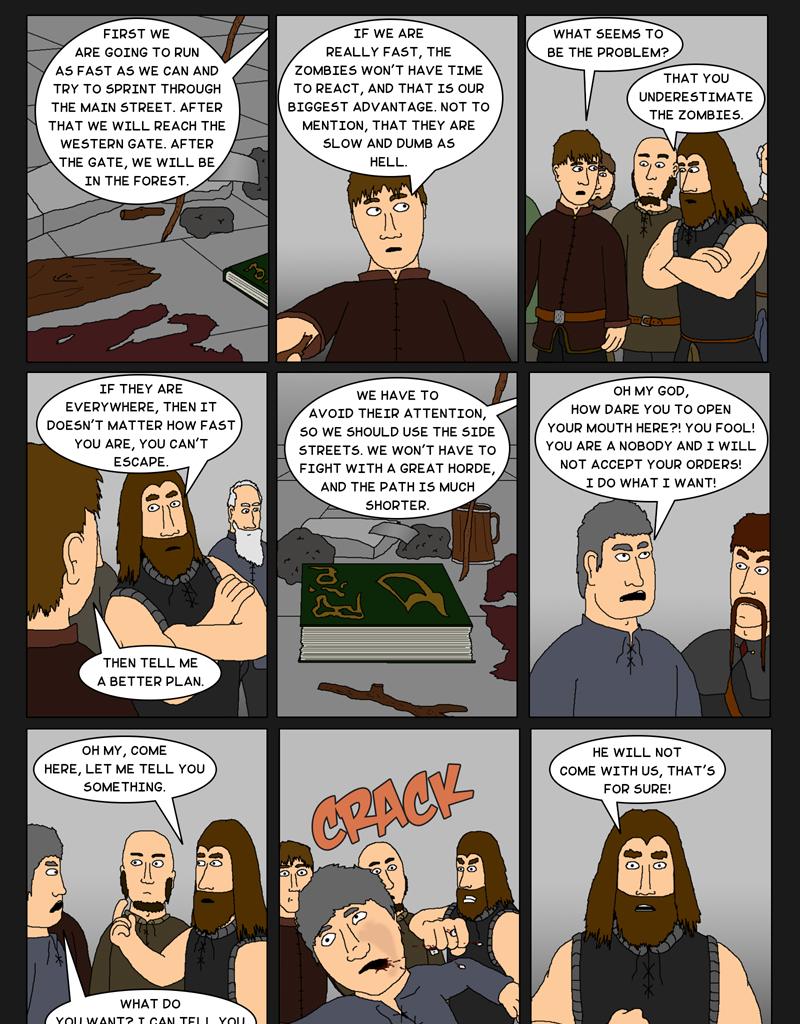 Tales From Somewhere - The Legend - Episode 54, Page 1: Planning